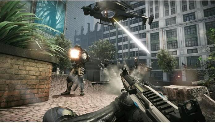 Produktbild Crytek Crysis Remastered Trilogy (Code in a Box) (Switch, FR)