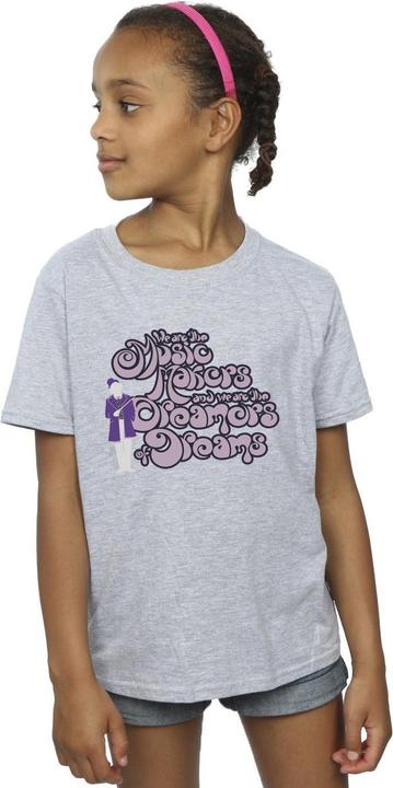 Image du produit Willy Wonka & the Chocolate Factory - T-shirt DREAMERS TEXT - Fille (140, 146)