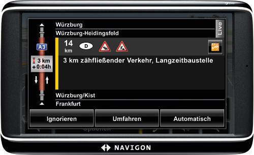Produktbild Navigon 70 Premium Live, Bluetooth, Europakarten