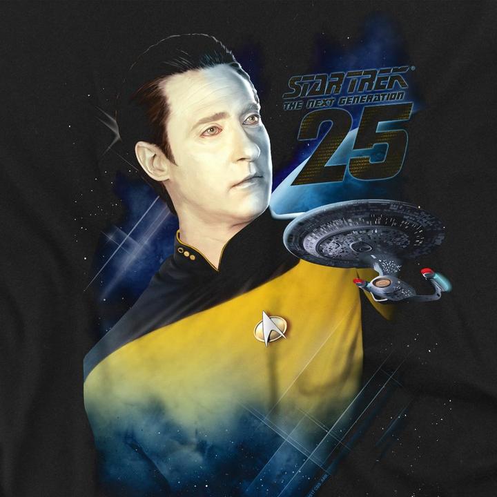 Actual product image Mens 25th Data T-Shirt (5XL)