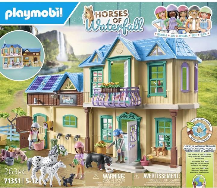 Produktbild Playmobil Waterfall Ranch (71351)