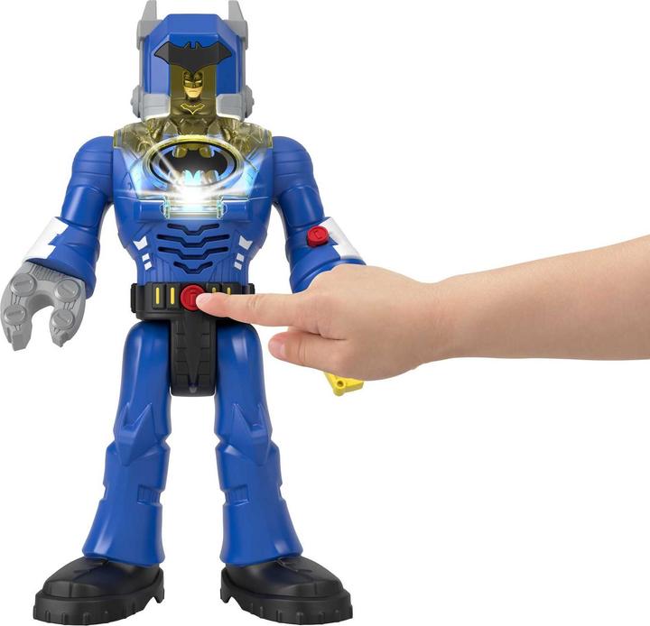 Actual product image Mattel Imaginext DC Super Friends Insiders Batman in Exo-Suit