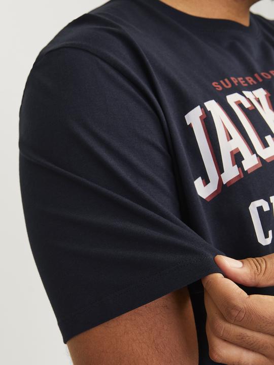 Immagine prodotto Jack & Jones Jjelogo Tee Ss O-Neck 2 Col Aw24 S Pls (7XL)
