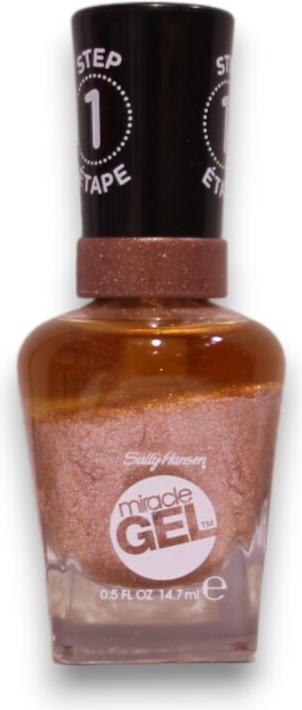 Actual product image Sally Hansen Miracle Gel (Terra-Coppa 660, Gel-Effect Nail Polish)