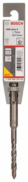 Produktbild Bosch Professional Zubehör Hammerbohrer SDS plus-5, 7 x 50 x 115 mm (7 mm)