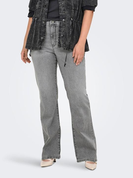 Actual product image Only CARLUSH Mittlere Taille Retro-Fit, ausgestellt Jeans Flared fit jeans (W44/L34)