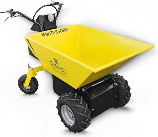 Produktbild Markmüller BAMATO - Mini Transporter MTR-550RE mit Elektroantrieb - Elektro Schubkarre (500 kg)