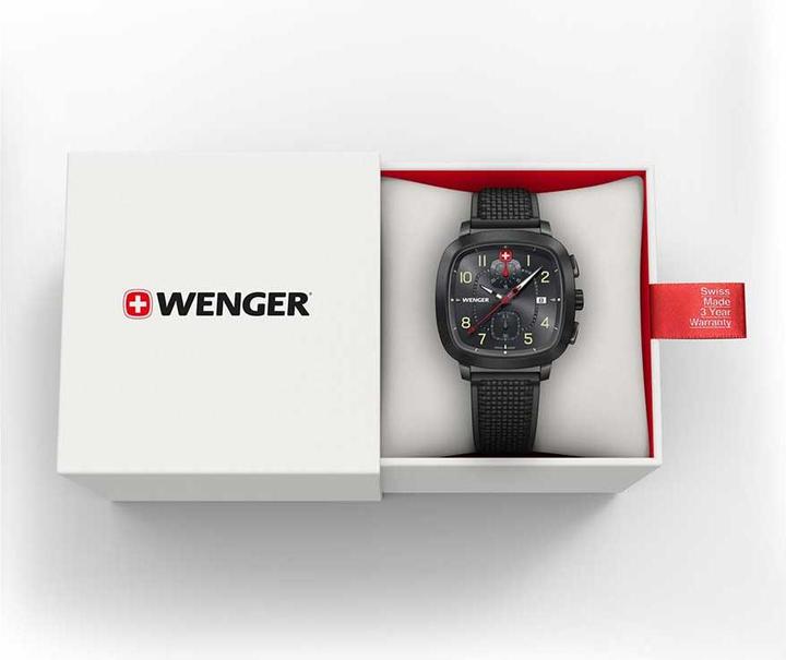 Image du produit Wenger Vintage Sport Chrono 01.1933.114 (Swiss Made, Chronographe)