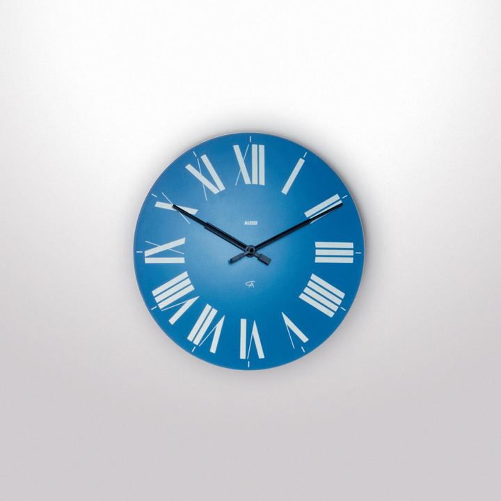 Actual product image Alessi Wall clock FIRENZE black (36 cm)