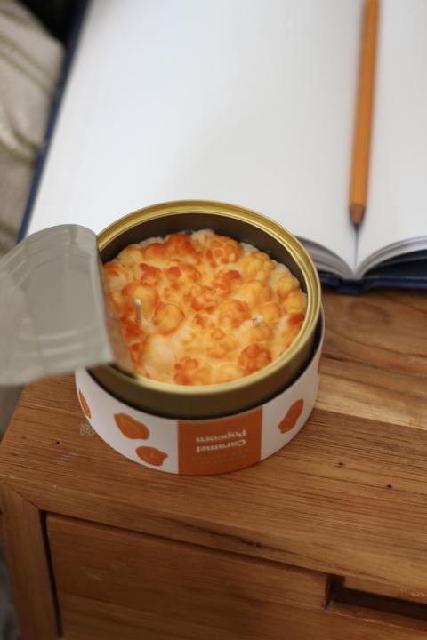 Actual product image Candlecan Caramel Popcorn Scented Candle