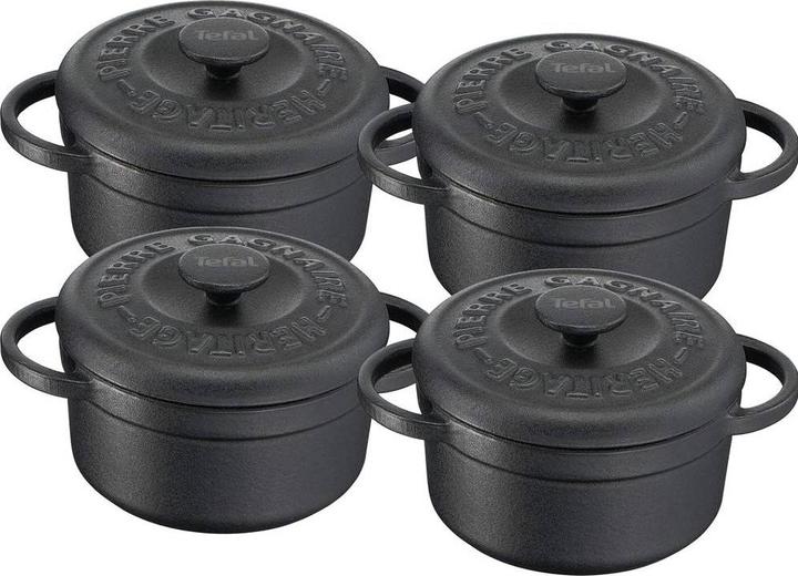 Produktbild Tefal Pierre Gagnaire Heritage Topfset (Pfannenset + Topfset, Gusseisen)