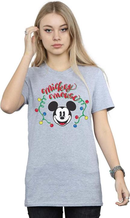 Produktbild Disney Mickey Mouse Christmas Light Bulbs TShirt (XXL)
