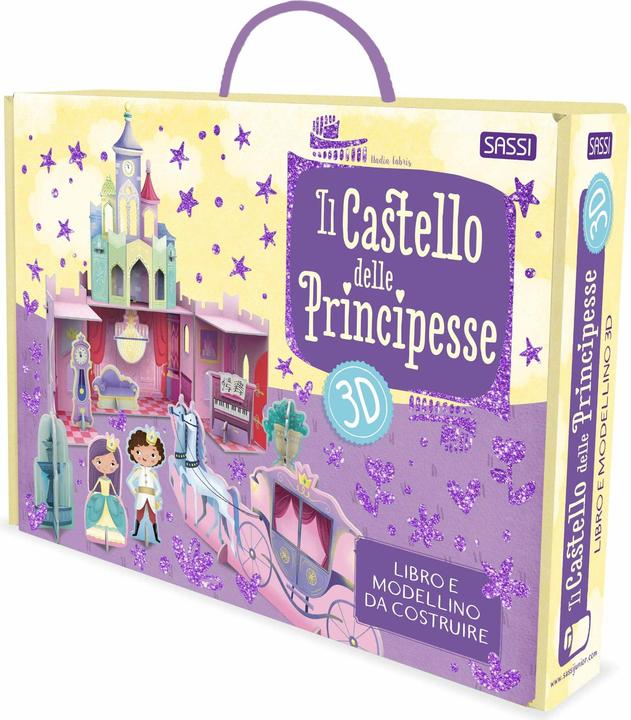 Sassi Il Castello delle Principesse 3D. Edizione Valigetta Glitter
