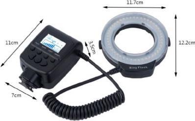 Produktbild Studioking Makro LED Ringlampe mit Blitz RL-130 (Studioleuchte)