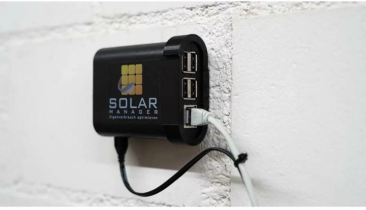 Immagine prodotto Clippy Supporto a parete per il Solar Manager (Materiale di montaggio del sistema solare)