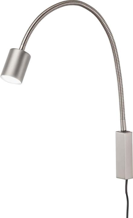 Produktbild Fischer & Honsel Honsel Justi LED Bettleuchte Flex GU10 warmweiss schaltbar nickel 30499 (GU10)
