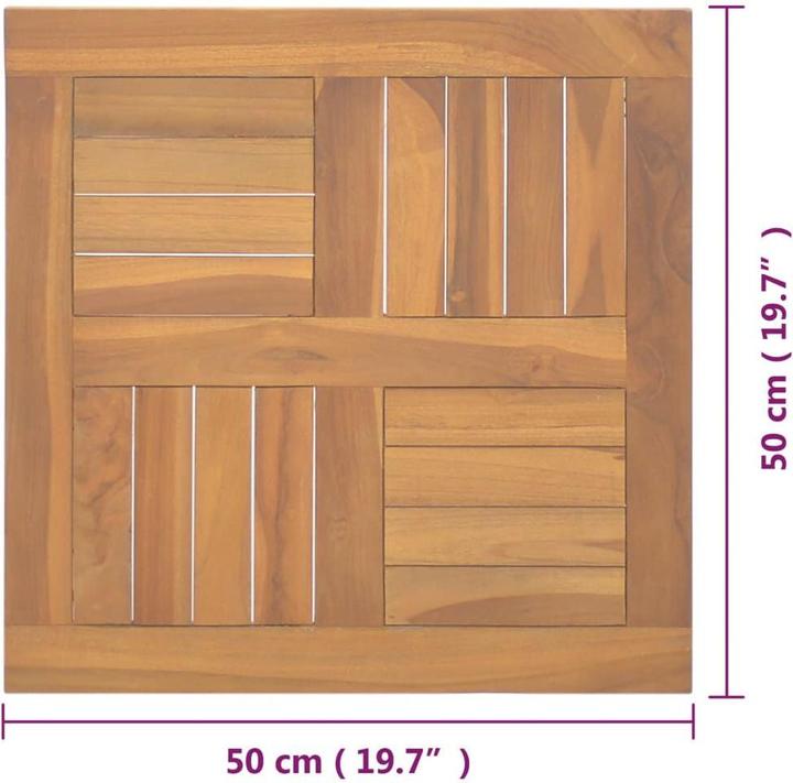 Image du produit VidaXL Tassilo (50 x 50 x 2,5 cm)