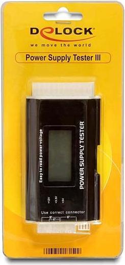 Actual product image Delock Power supply tester III with LCD