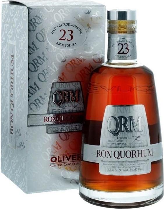 Actual product image Ron Quorhum Ron 23 Años Solera Rum with case (1 x 70 cl)