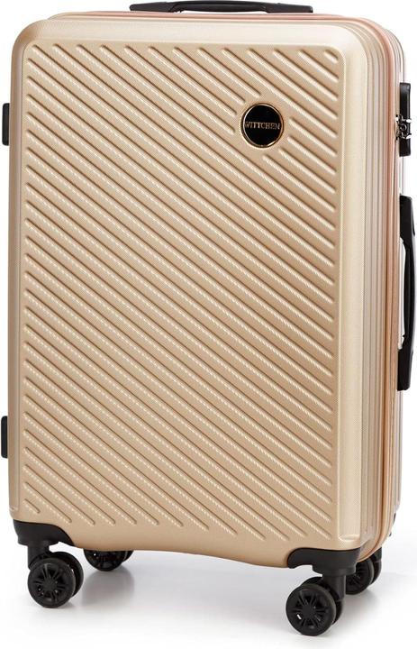 Actual product image Wittchen 3-teiliges Kofferset Circle Line (96 l, Hand luggage (up to 50 litres), M (50 - 90l), L (90 - 115l))
