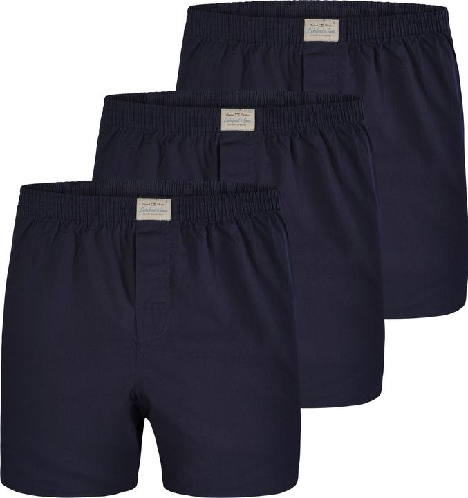 Produktbild Lakeford & Sons Web Boxershorts 3-Pack 'Uni Dyed' (XL, 3er Pack)