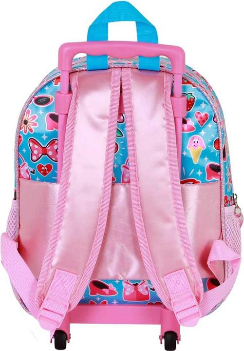 Actual product image Karactermania Small 3D Backpack with Wheels Happiness