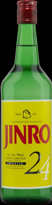 Actual product image Jinro 24 Soju 24% Vol. 0,7l