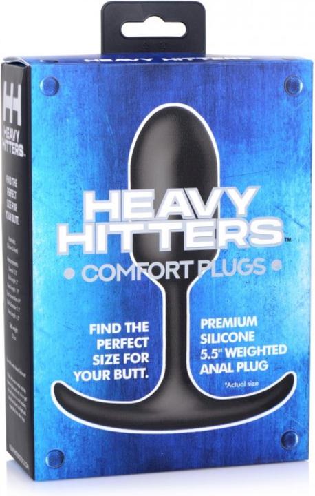 Actual product image Heavy Hitters Anal plug with weight Medium size