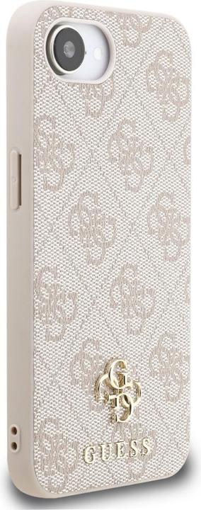 Actual product image Guess HC PU 4G Small 4G Classic Case für Apple iPhone 16e - pink (Apple iPhone 16e)