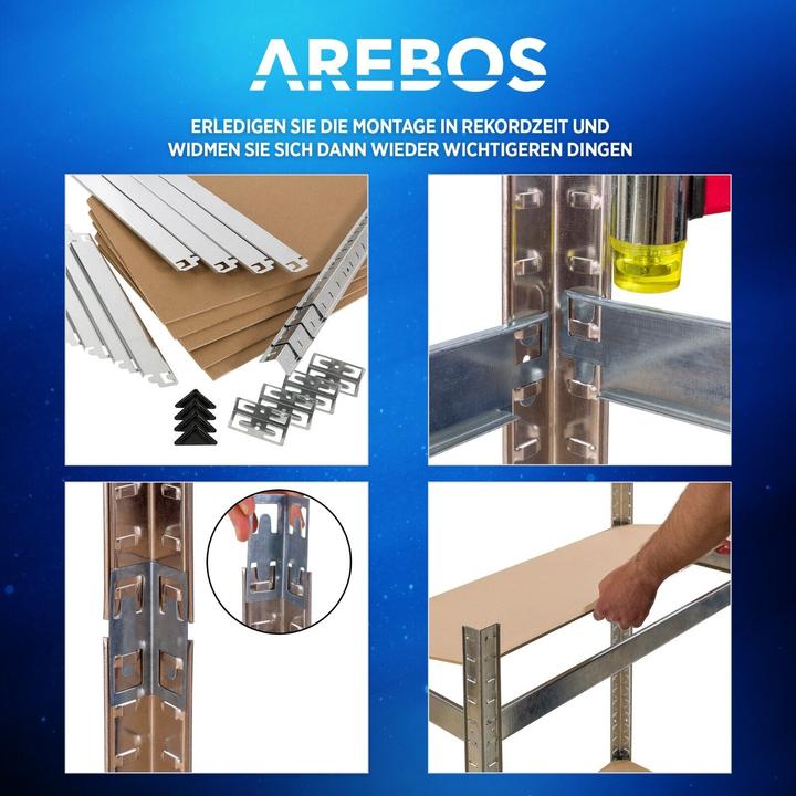 Image du produit Arebos Étagère pour charges lourdes