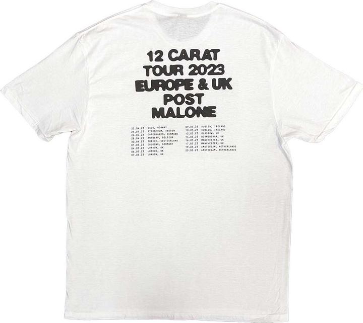 Image du produit Post Malone - T-shirt RESURFACE TOUR DATES - Adulte (XXL)