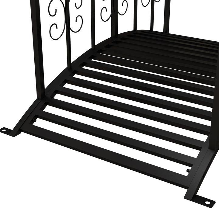 Actual product image Outsunny Garden bridge with ornamental railing