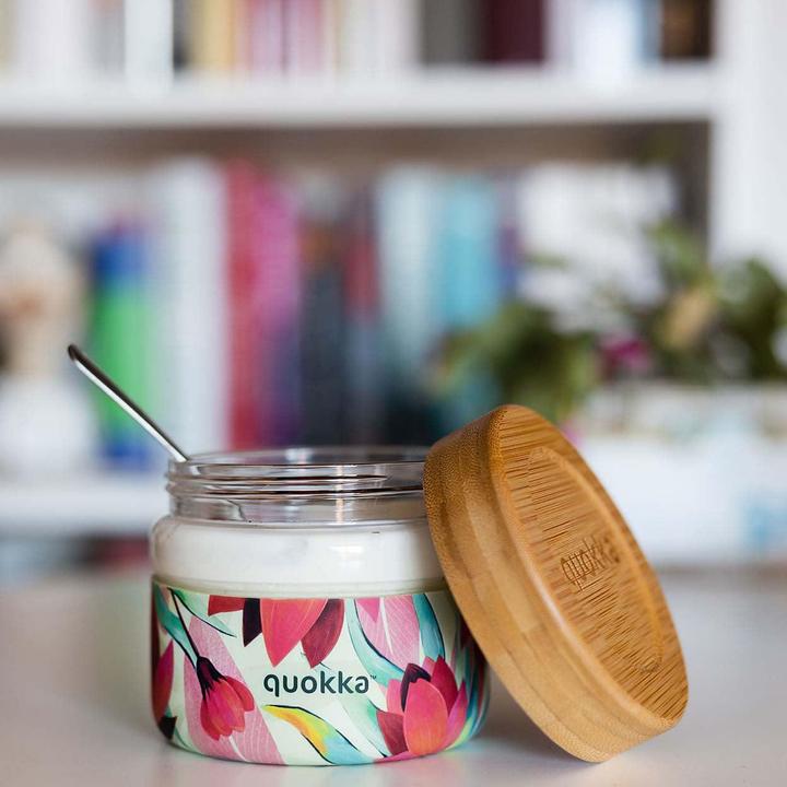 Actual product image Quokka Deli - glass food container - lunch box