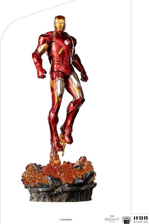 Immagine prodotto Iron Studios ST Marvel Infinity Saga : Iron Man NY Battle 1/10 28cm