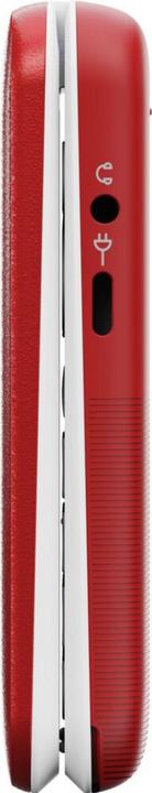 Produktbild Doro Leva L20, Clamshell, Single SIM, 7,11 cm (2,8"), 2 MP, 1150 mAh, Rot, Weiss (2.80", 2 Mpx, 4G)