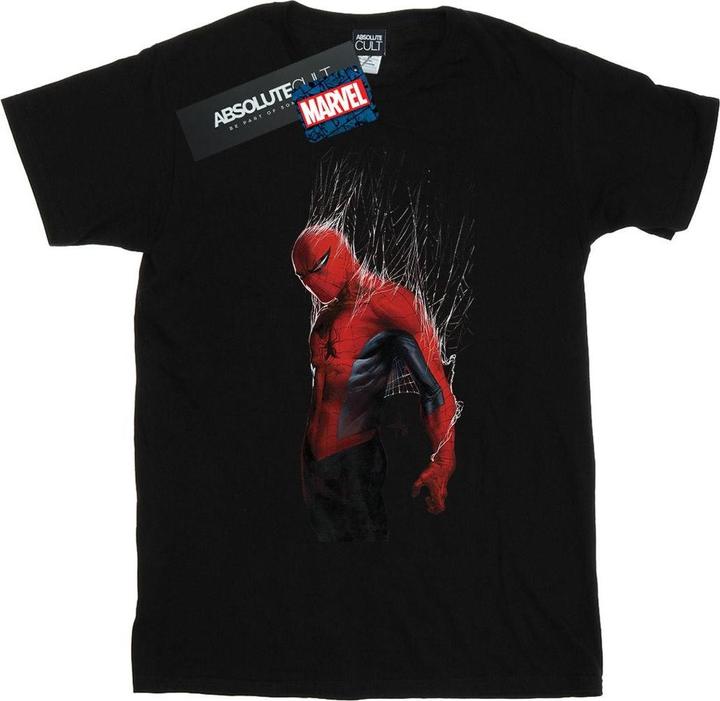 SpiderMan Web Wrap TShirt Jungen