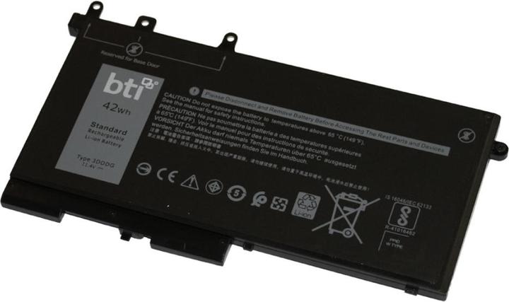 Actual product image Origin Storage REPLACEMENT BATTERY FOR DELL LATITUDE 5280 5290 5480 5490 549 (3 Cells, 3680 mAh)