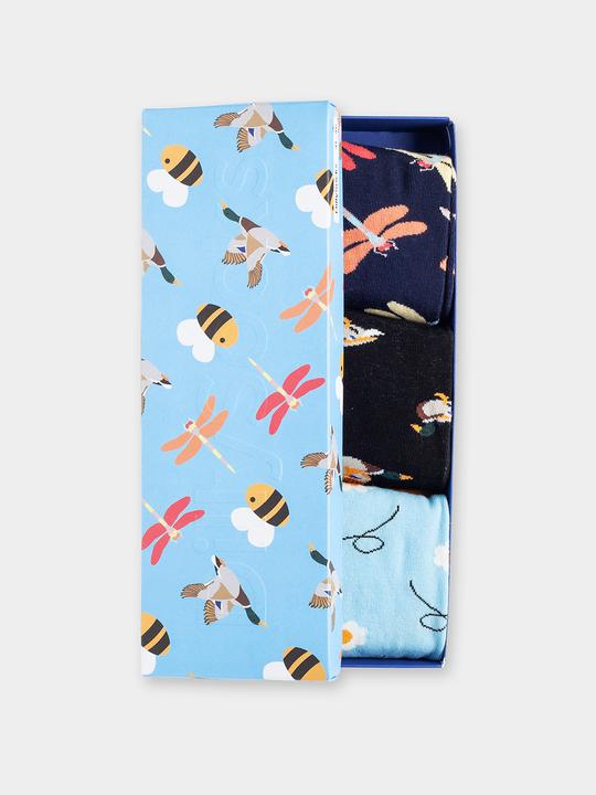 Produktbild DillySocks Blossom Trio (3er Box) (41 - 46)