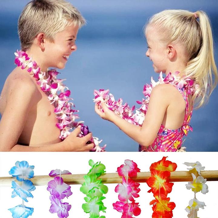 Actual product image I Am Creative Hawaii Blumen Kette Party Accessoires Deko OneSize 36er Set