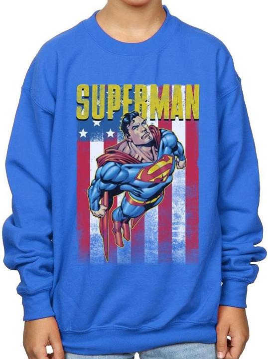 Actual product image Boys Superman Flight Sweatshirt (152, 158)