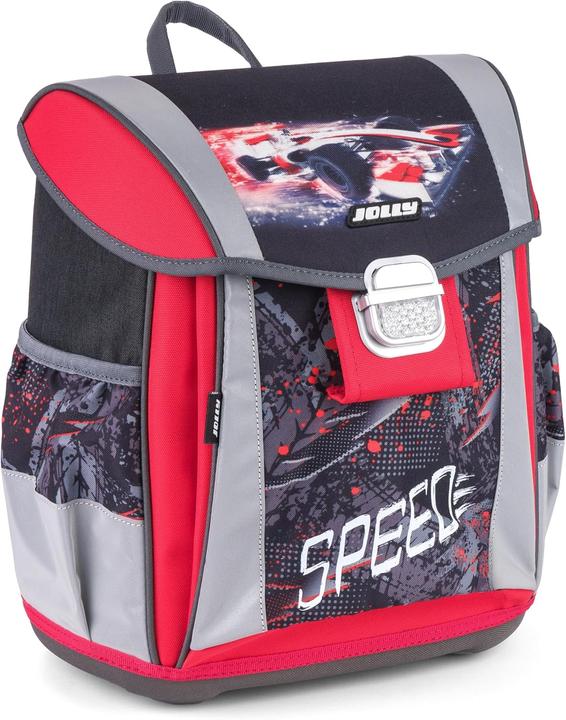 Image du produit Jolly Kit cartable Classic Formula fibre synthétique noir/rouge (22 l)
