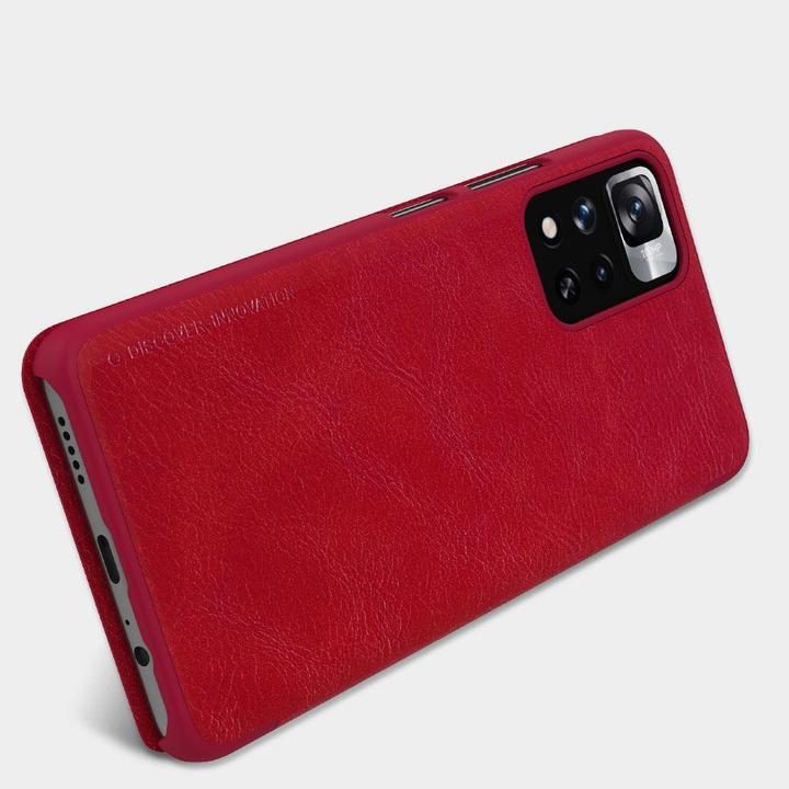 Image du produit Nillkin Qin Housse Etui Pour Xiaomi Redmi Note 11 Pro+ (Chine) / Redmi Note 11 Pro (Chine) / Mi11i Hyp (Xiaomi Redmi Note 11 Pro+ 5G)