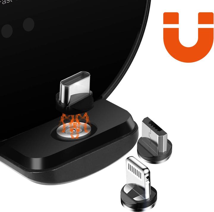 Immagine prodotto LinQ Caricatore QI da 15W, 3x connettori magnetici