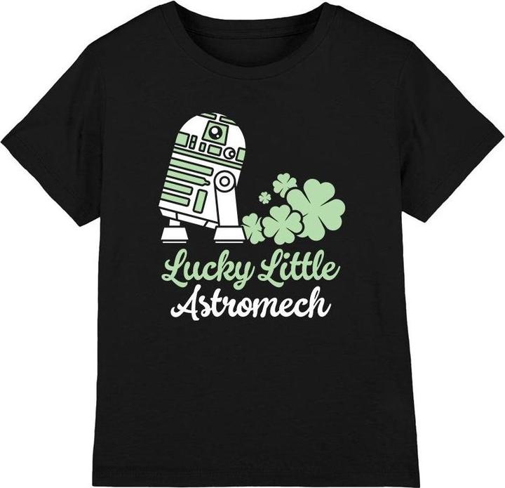 Produktbild Star Wars Lucky Astromech TShirt St PatricksTag (152, 158)