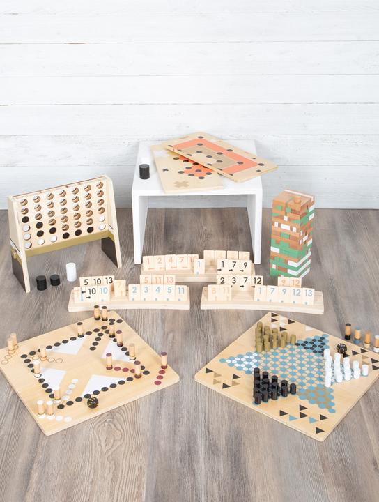 Actual product image small foot Barricade and Halma "Gold Edition (German)