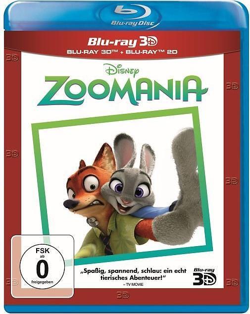 Produktbild Disney Interactive Studios Zoomania (Blu-ray, 2016, Deutsch)