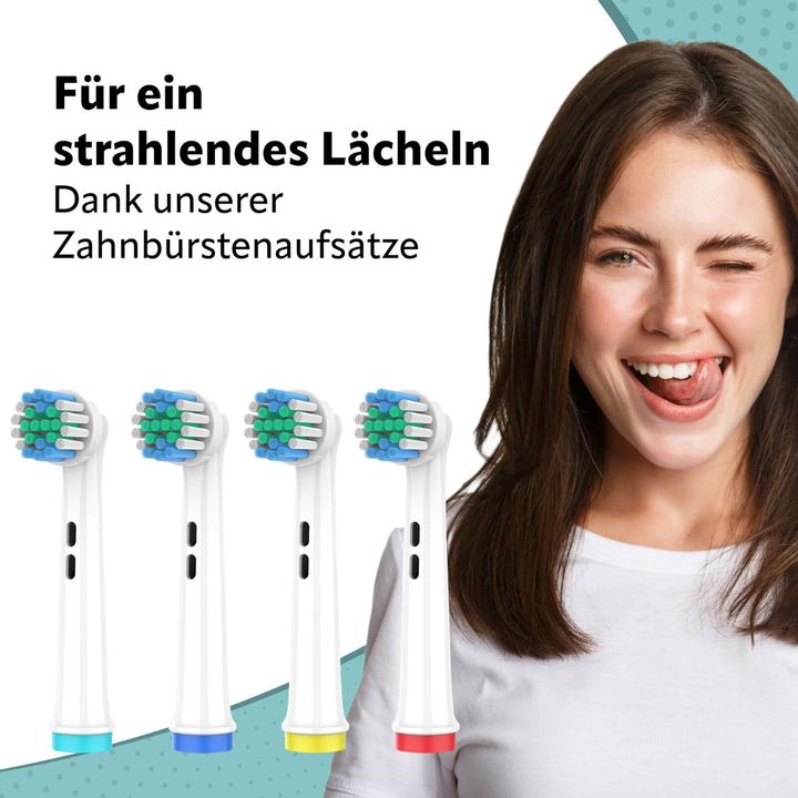 Produktbild Ora-Care Ersatzbürsten Standard-Version kompatibel mit Oral-B (8 x)