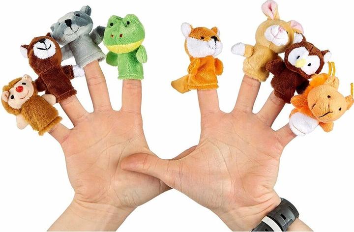 Image du produit Goki Waldtiere Fingerpuppe 8-er Set