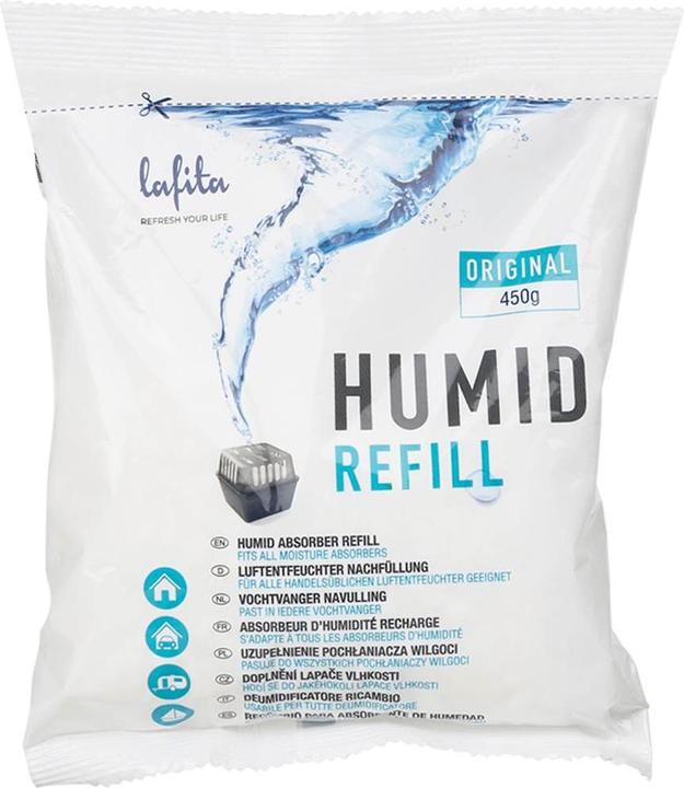 Image du produit VidaXL Déshumidificateur avec sachets de recharge 4 pcs. 450 g Humidité Absorbeur