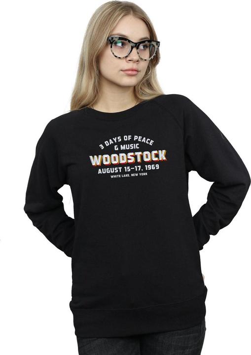 Immagine prodotto Woodstock Varsity 1969 Felpa Donna (M)